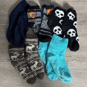 Cozy Halloween and Winter Socks Set
